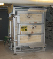 30cf Gas Kiln Designed and Fabricated for Princeton University by Brooklyn Kiln Works